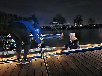 Impressionen vom Glühweinrudern 2025