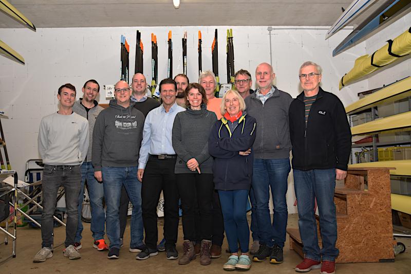 Der Vorstand des Siegburger Rudervereins