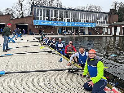 SRV erfolgreich beim Head of the River Amsterdam 2026