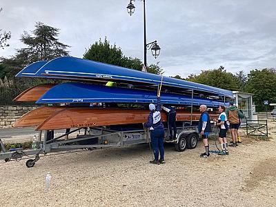 40. Traversée de Paris WaFa auf der Seine von Paris abwärts gen Rouen!