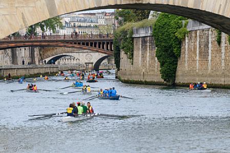 40. Traversée de Paris WaFa auf der Seine von Paris abwärts gen Rouen!