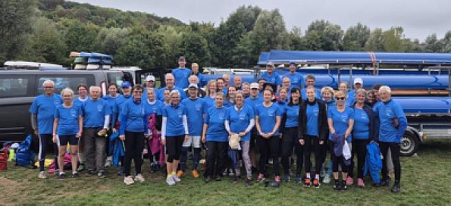 40. Traversée de Paris WaFa auf der Seine von Paris abwärts gen Rouen!