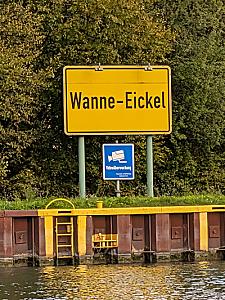 Achterrudern beim Ruderverein Emscher-Herten