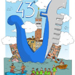 Plakat der 43. Vogalonga in Venedig
